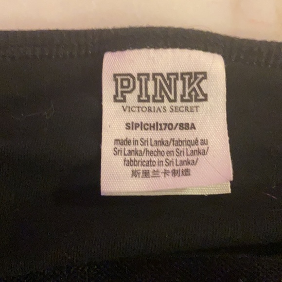 Black cropped tank top - Picture 3 of 3